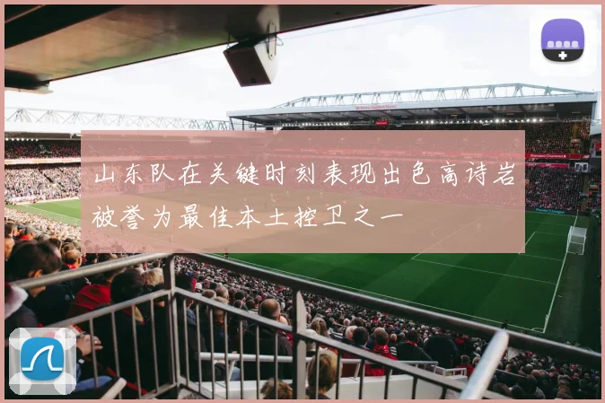 山东队在关键时刻表现出色高诗岩被誉为最佳本土控卫之一